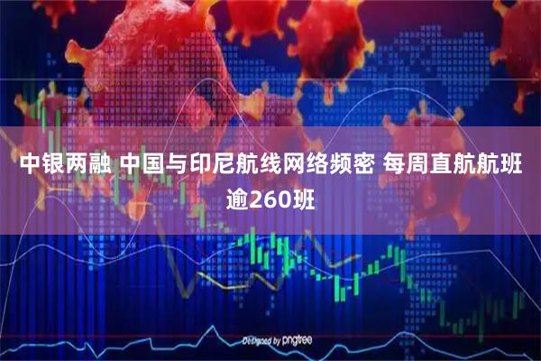 中银两融 中国与印尼航线网络频密&#32;每周直航航班逾260班