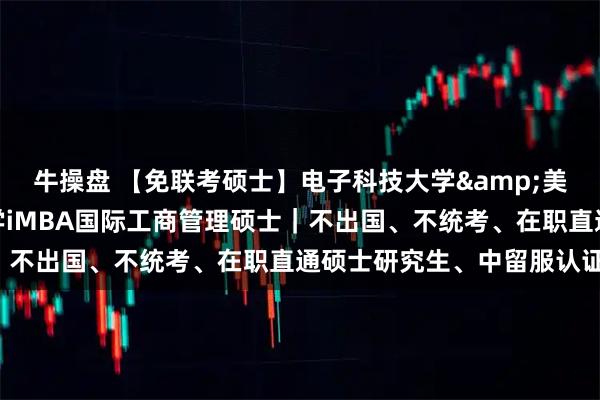 牛操盘 【免联考硕士】电子科技大学&美国韦伯斯特中外合作办学iMBA国际工商管理硕士｜不出国、不统考、在职直通硕士研究生、中留服认证！